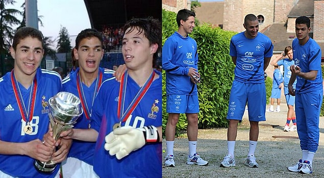 22- Benzema, Nasri ve Ben Arfa