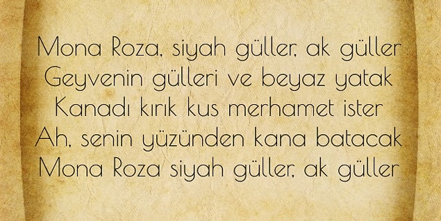 2. Mona Roza hangi şairimize aittir?