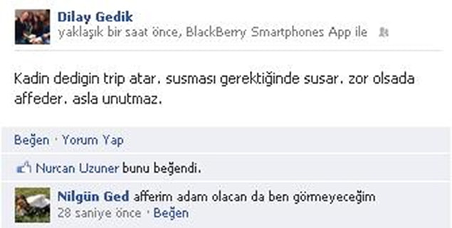 3. Onay geldi