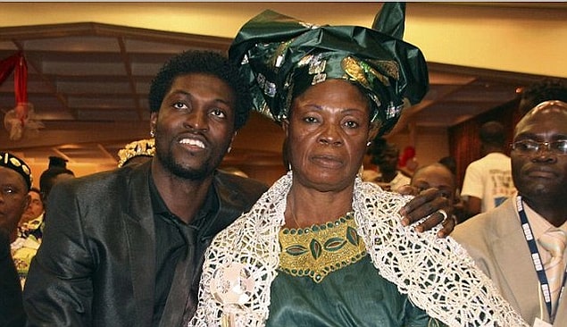 1. Ailenin gündeme gelmesine neden olan futbolcunun annesi Alice Adebayor'un yer aldığı bir haberdi.