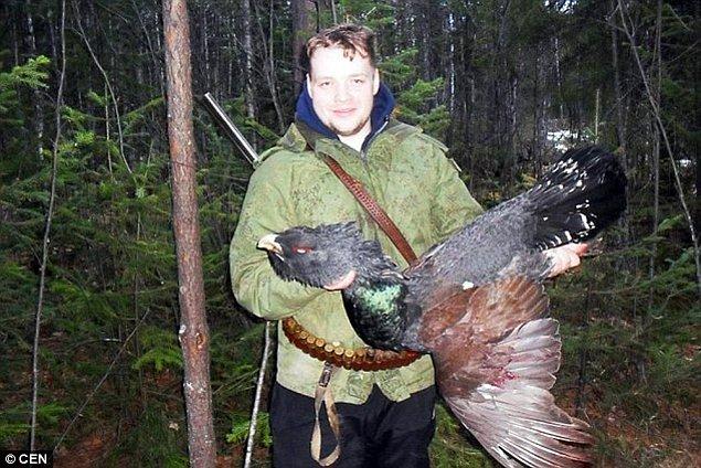 29 yaşındaki Alexei Koptyakov da avcılıkla ilgileniyor ve sık sık hayvan öldürüyordu.