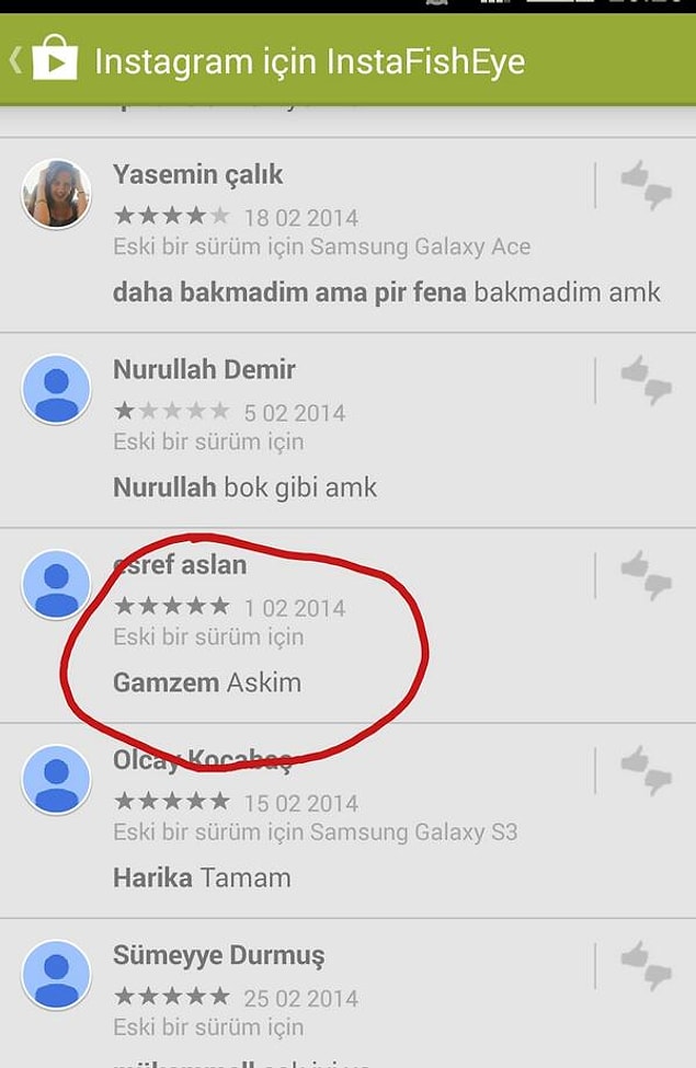 7. Uygulama altında Gamze'ye sürpriz var
