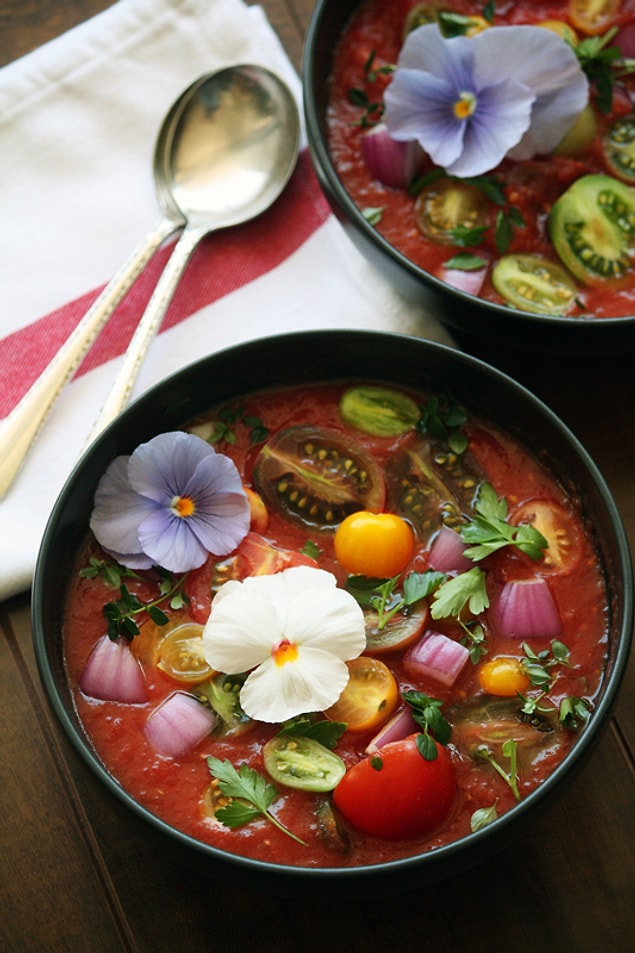 6. İspanya'dan Gelen Soğuk Çorba : Gazpacho