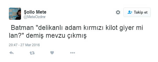 13. Delikanlı adam