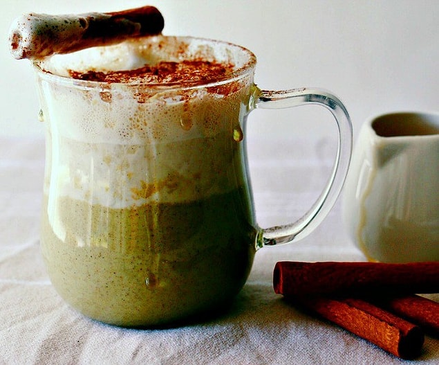 7. Kremalı Matcha Çayı