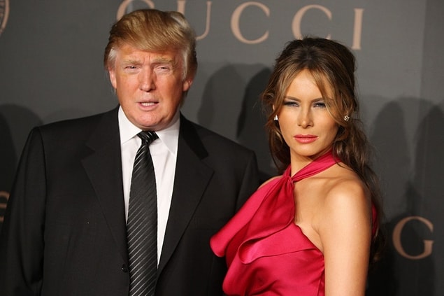 3. Donald Trump & Melania Trump