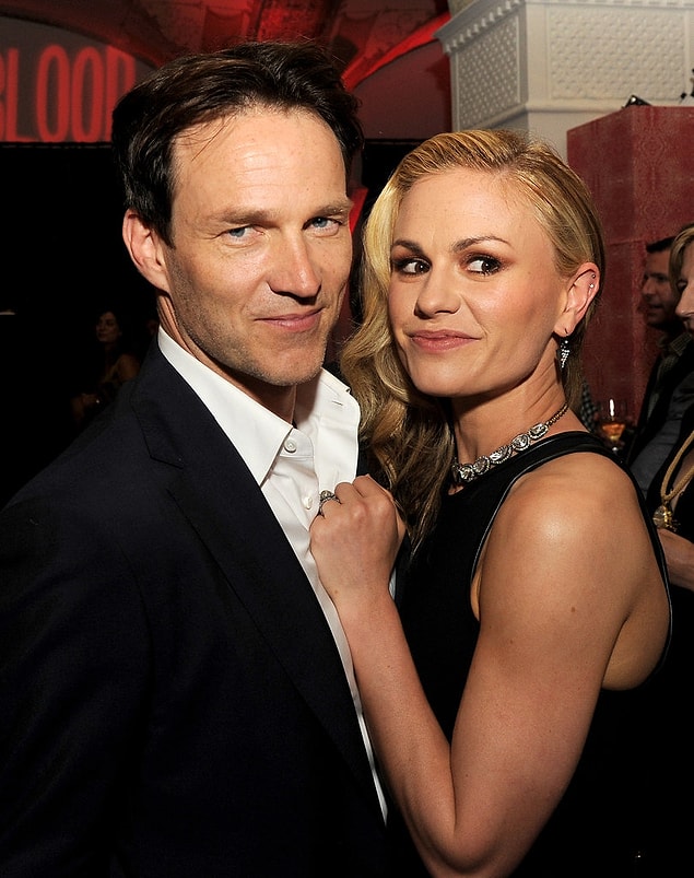 10. Stephen Moyer & Anna Paquin