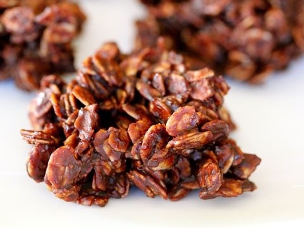 Бонус для сладкоежек: овсяное печенье в шоколаде!