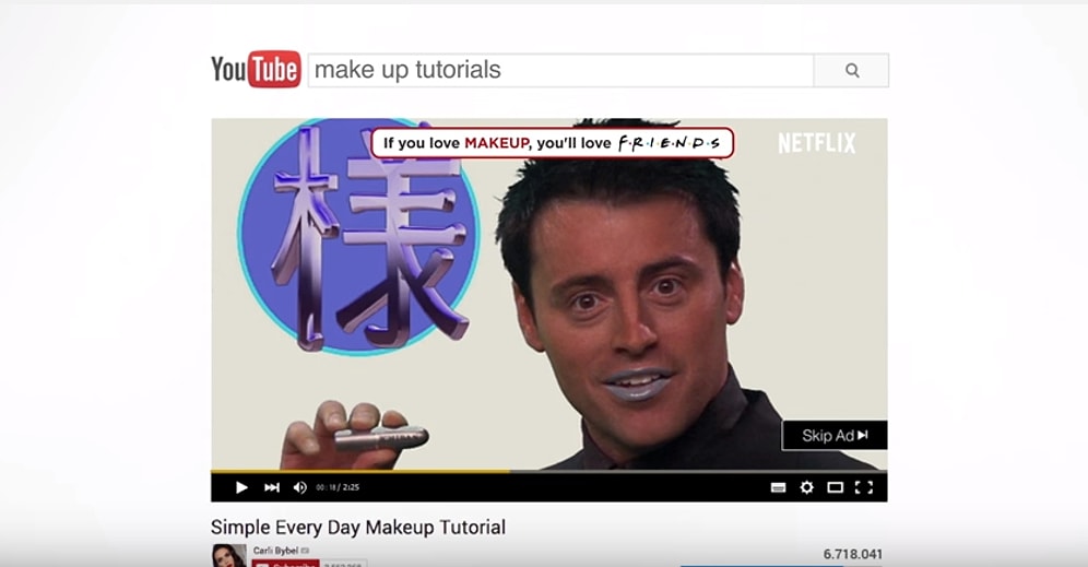 Friends, Youtube Reklamlarında Yeniden Doğuyor