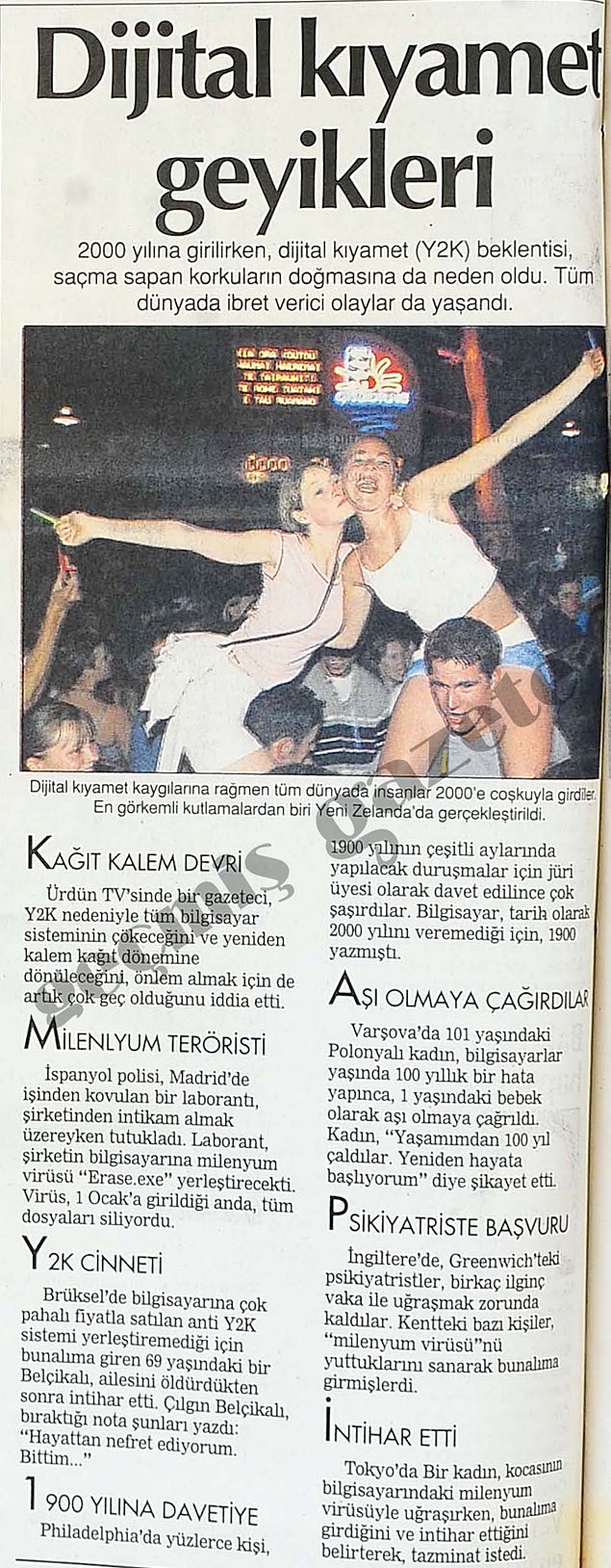 22. Dijital Kıyamet senaryoları.