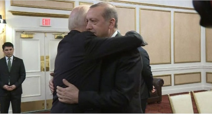 ABD Başkan Yardımcısı Biden'dan Erdoğan'a Samimi Karşılama