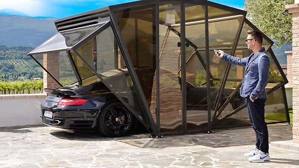 7. Система охраны в гараже