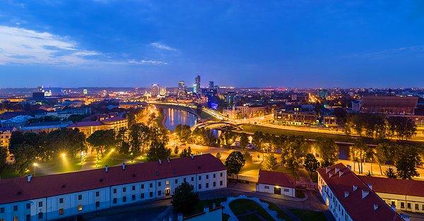 12. Vilnius, Litvanya