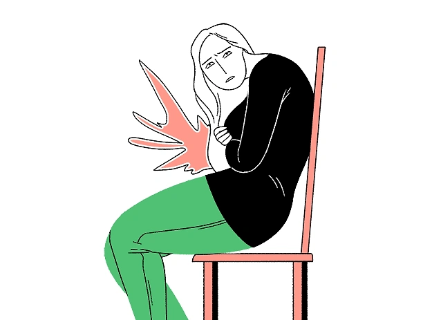 Когда твоя грудь начинает чертовски болеть, предупреждая тебя о начале критических дней