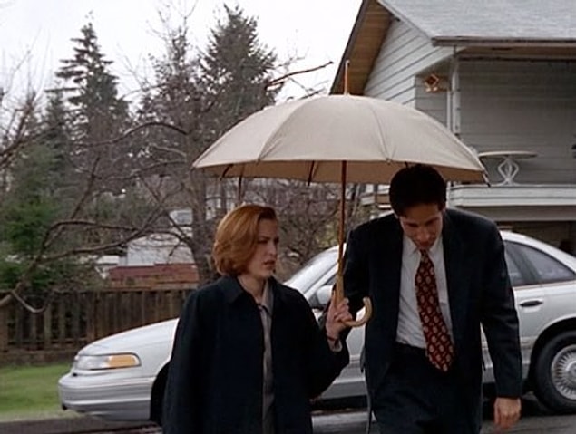 20. When you hide under someone's umbrella: