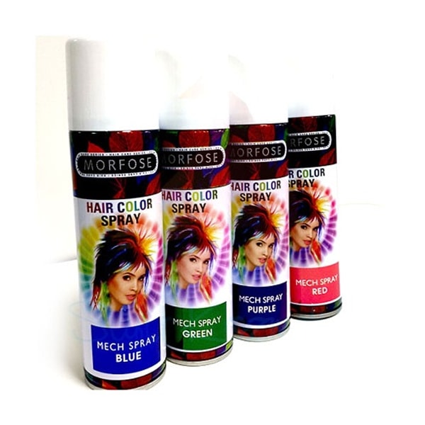 17. Цветные спреи для волос.