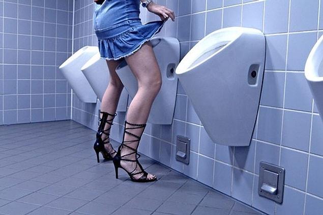 8. The whole scene at the urinals would be pretty interesting.