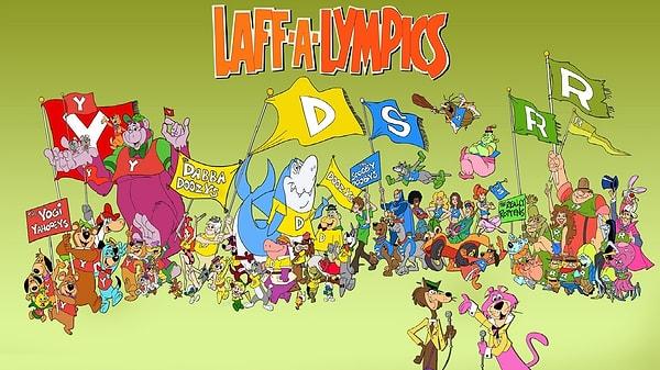 1. Laff-A-Lympics, 1977 yılında yayına başlayan; Scooby Doobyler, Yogi Yahooeyler ve Gerçek Kötüler olmak üzere üç grubun yarıştığı çizgi filmdi.