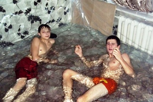 11. Вот как выглядит дом с бассейном