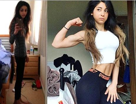 Anoreksiya Hastalığını Yenerek Ünlü Bir Fitness Modeli Haline Gelen Kadınla Tanışın