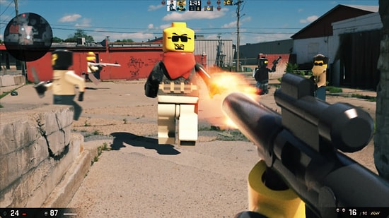 İnanılmaz Eğlenceli: FPS Lego Oyunu Olsaydı Nasıl Olur?