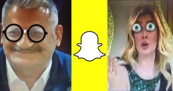 Ünlü Kişileri Snapchat Lenslerine Alet Edip Ortaya Çıkardığımız 12 Komik Tablo