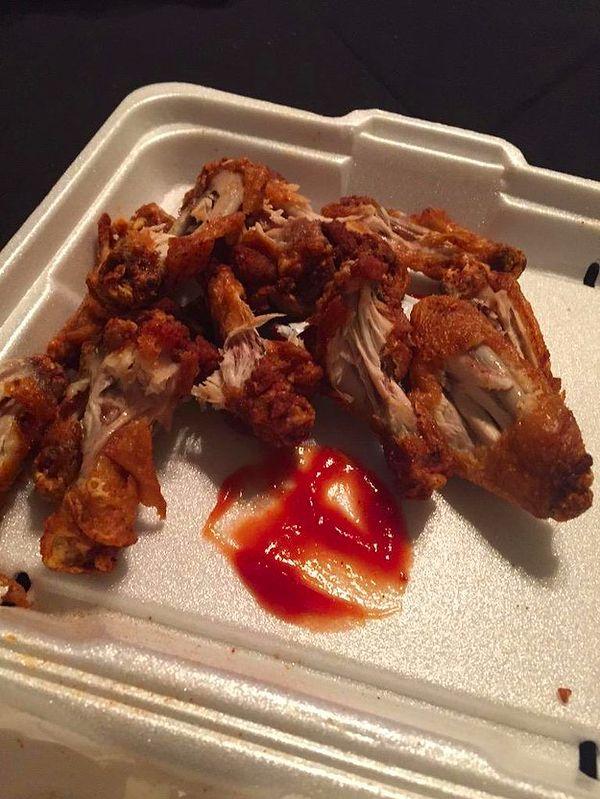 9. At least you could have respected that chicken's soul.