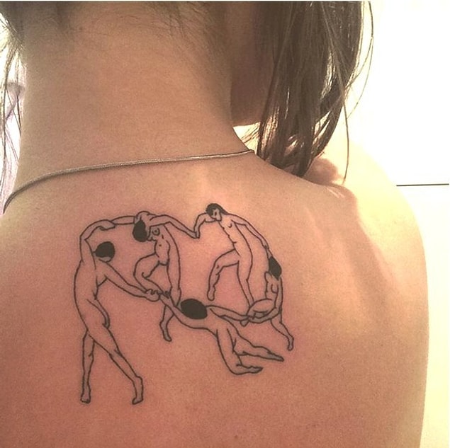 15. Matisse dövme partisi.