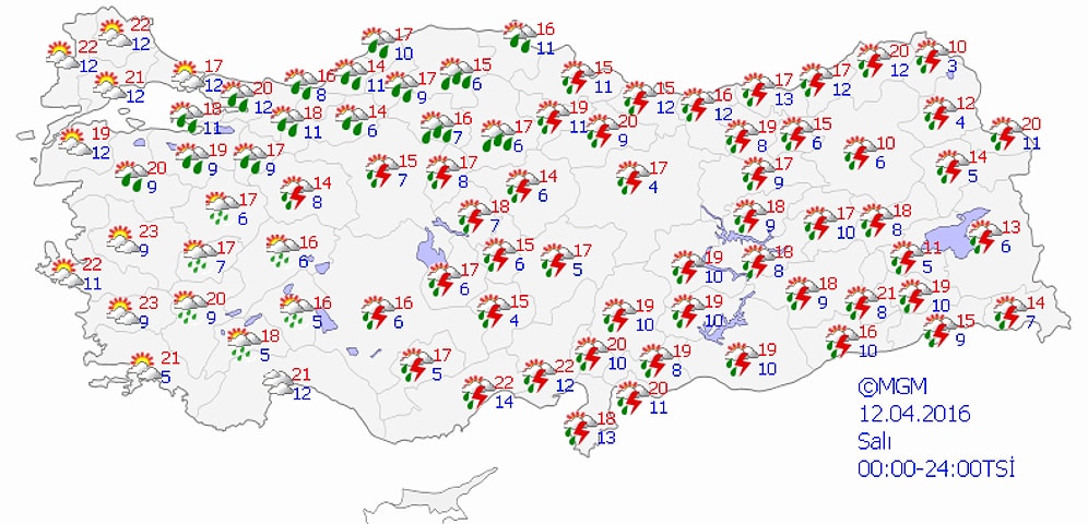 Bugün Hava Nasıl Olacak?