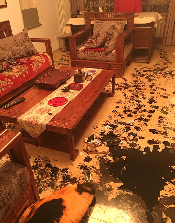 3. Везде покрасил полы.