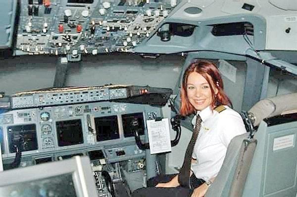 Emel Arman, THY’de kaptan pilot ve tek kadın uçuş öğretmen pilotu!