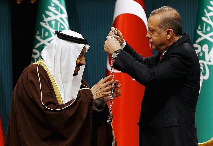 Suudi Arabistan Kralı Selman'a Devlet Nişanı