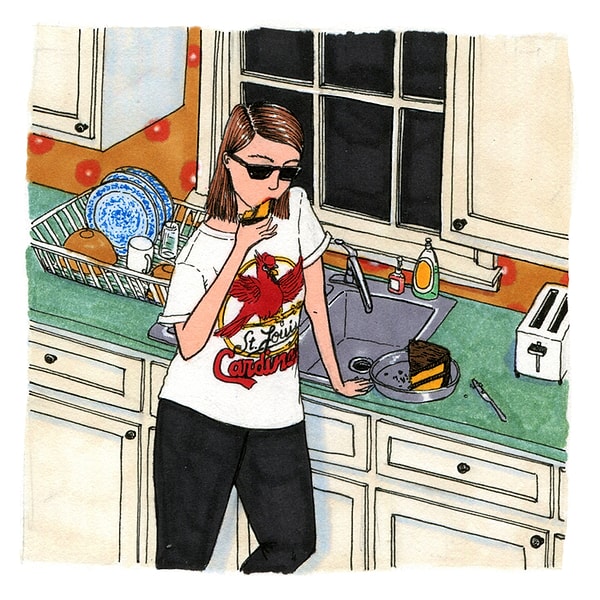 4. Они не всегда ходят в брендовой одежде и на каблуках: часто это бывают обычные треники и старая футболка.