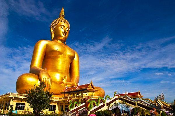 9. Great Buddha of Thailand (Thailand)  – 302 ft (92 m)