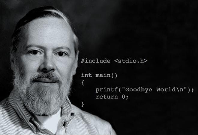 Bilgisayar yazılımının isaac newton'ı Dennis Ritchie