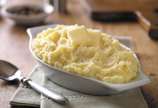 4. Patates+Krema+Tavuk Suyu+Sarımsak+Tereyağı