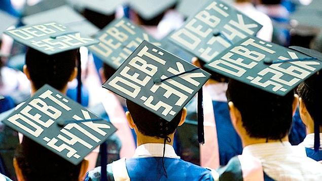17. That student loan you signed up for years ago? You're still struggling to pay that.