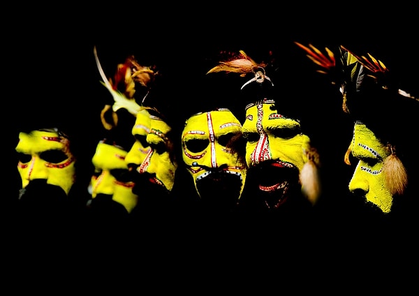 5. Хули - папуасский народ, проживающий в Папуа-Новой Гвинее