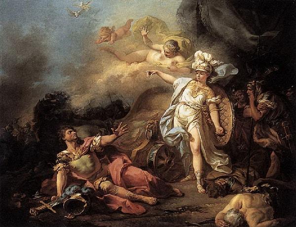 20. Apollon ile Athena'nın Ares hakkında söyledikleri ise şöyledir: