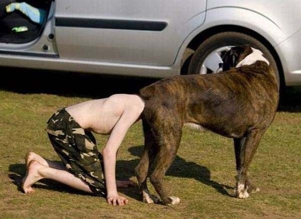 16. "Ну что же ты делаешь? Убери голову. Собаки и то культурнее"