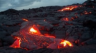 Lav Akıntılarının Tüyler Ürpertici Gücünü Gözler Önüne Seren Muhteşem Görseller