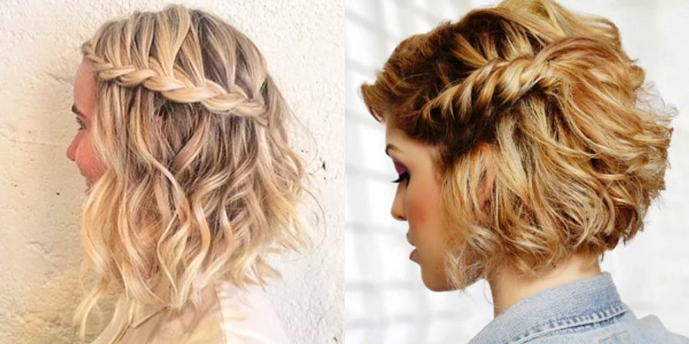 Kısa Saçlı Kadınların Örgü Hasretini Giderecek 23 Mükemmel Kısa Saç Örgü Modeli