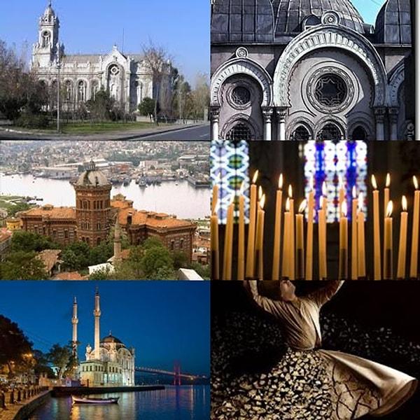 6. Dünya'da farklı dinlerin sembollerini iç içe görebileceğiniz bir şehir