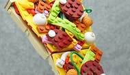 Вкусный LEGO-арт от японского художника