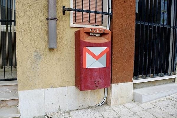 5. Bu Gmail logolu posta kutusuna...