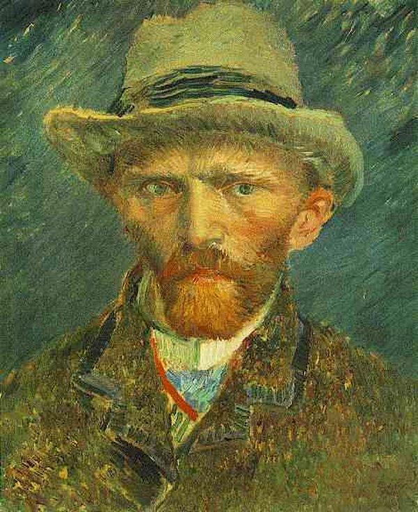 10. Vincent van Gogh (1853 – 1890)