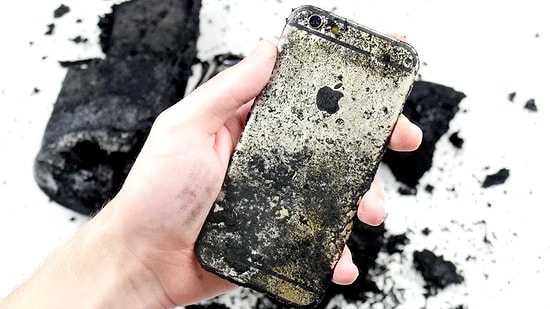 'Siyah Yılan' Deneyine Maruz Kalan iPhone 6s'e Sağlamlık Testi