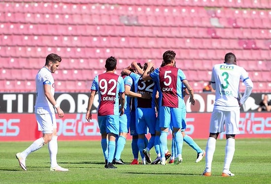 Sezonun En Farklı Galibiyeti Trabzonspor'dan: 6-0