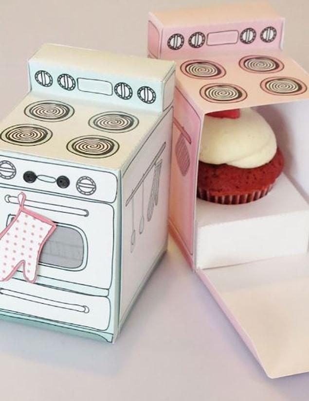 15. Cupcake in the oven!