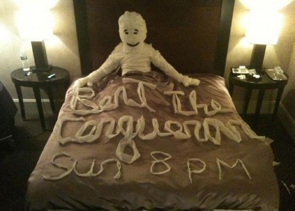 8. И просто так из отеля не уходят.